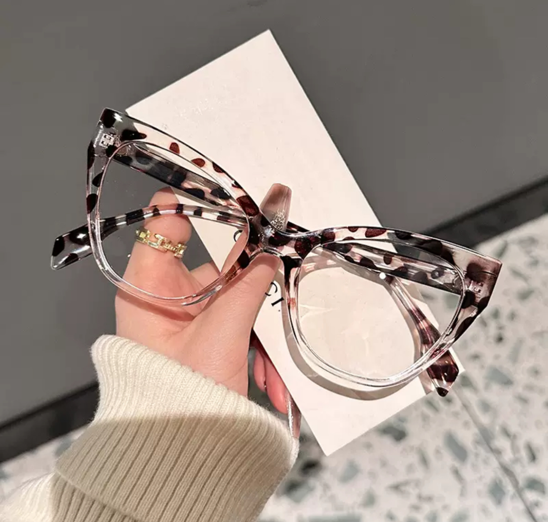 Leopard Style Glasses