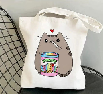 Pushin Ice Cream Shopper Bag