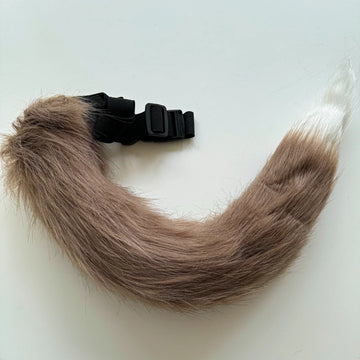 Brown Quadrobics tail with strap