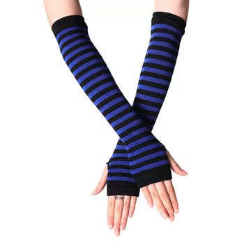 Tight Blue-Black Mittens