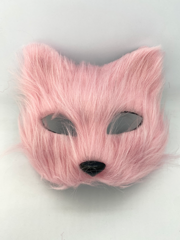 Pink Fluffy Quadrobics Mask