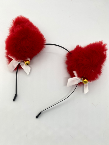 Red Quadrobics Ears