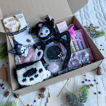 Gift Set for Girls Featuring KotoMi the Black Cat