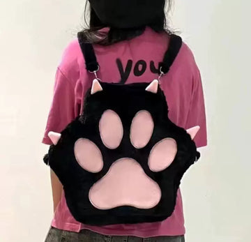 Black Paw Backpack