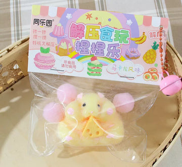 Yellow Hamster Stress Ball