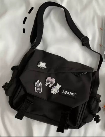 LIPANO Black Shoulder Bag