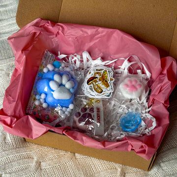 Paw Tabs, Stickers, Keychain Set – Squish Collection