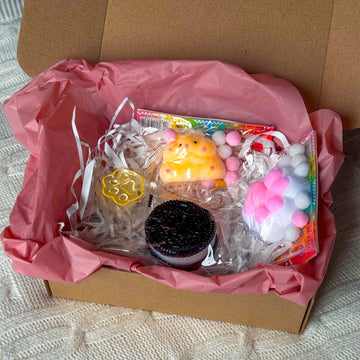 Squish Tab Paw Set: Hamster & Oreo