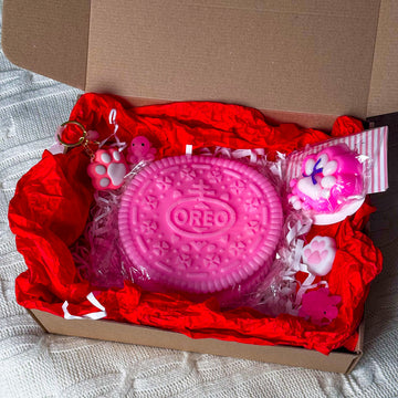 Oreo Squish Tab Set, 18cm, Paw Prints