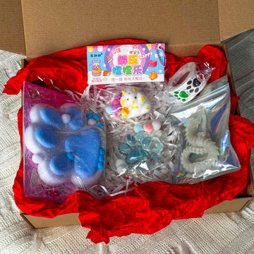 Paw Tabs, Hamster, 3D Dragon, Sticker Set Squish