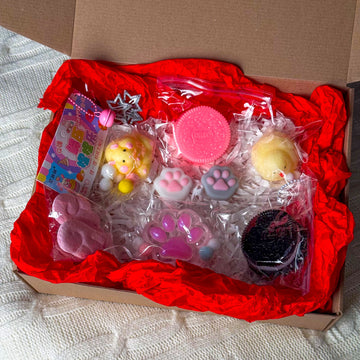 Squish Tape Set: Paws, Hamster, Chick, Oreo, and Wing Clips