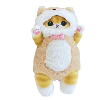 Soft Plush Toy: Cat in a Puppy Costume, 26 cm