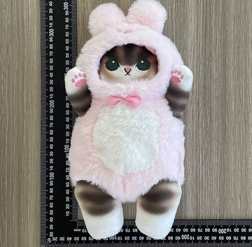 Soft Plush Toy: Bunny Costume Cat, 26 cm