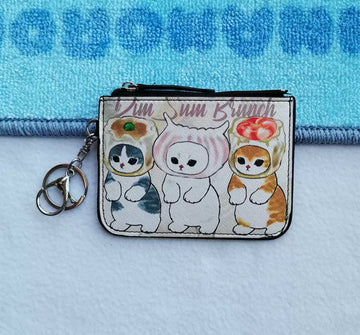 Coin purse with Cats Dimsam