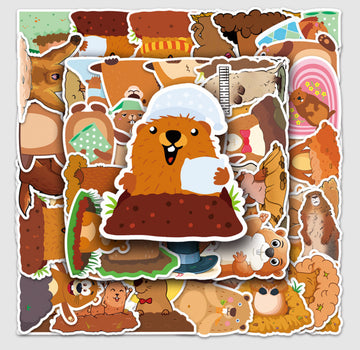 50-Piece Babak Sticker Set
