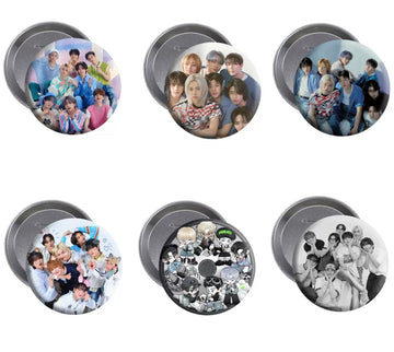 "Stray Kids" Badge Set, 58mm (6 pcs.)