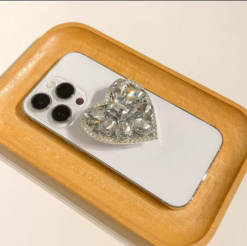 PopSocket Phone Grip "Crystal Heart"