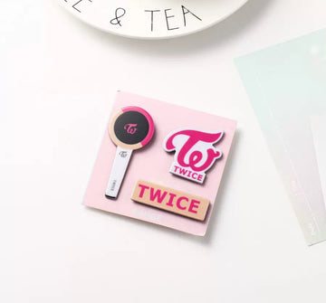 Set of three Tewice K-pop badges