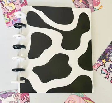 Black-and-White Card Album Binder (20 pages for 160 cards)