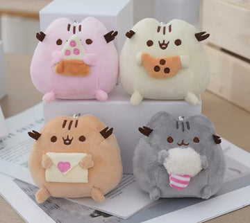 Pushin Plush Toy Keychain