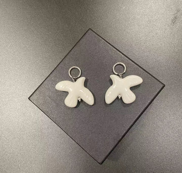 "Seagull" Silver Earrings