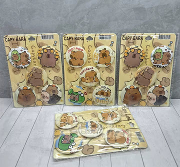 "Capybara" Badge Set