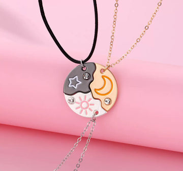 "Day and Night" Pendant for Three