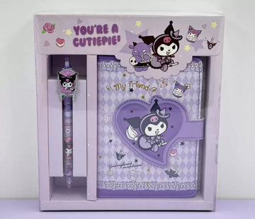 Girls' Set: Diary and Pen Kuromi