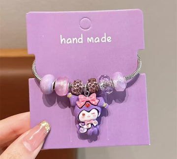 Charm Bracelet with Kurumi Charms