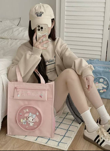 Melody Tote Bag with Pocket