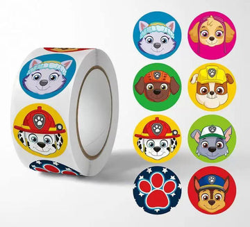 Roll of 500 Sticker/Decal Sheets – Paw Patrol