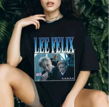 Stray Kids Felix Black T-Shirt