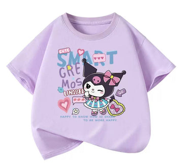 Kids' T-Shirt Kuromi Purple