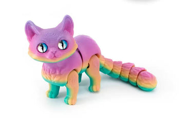3D Rainbow Cat Stress Relief Toy