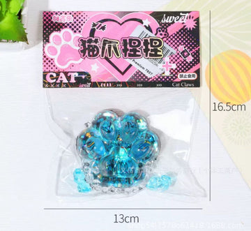 Starry Blue Stress-Relief Paw Pad Tab