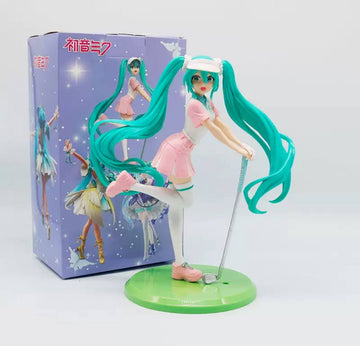 Hatsune Miku Figure Playing Golf