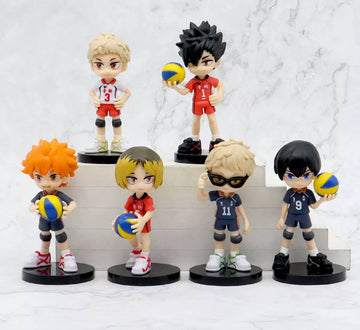 Volleyball Character Set! Haikyuu!! (6 pcs)