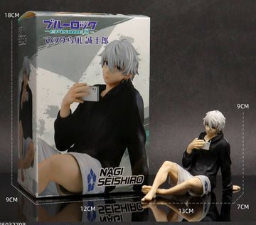 Anime figure of Blue Lock's Nagi Seishiro