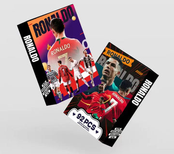 Ronaldinho CR7 Card and Sticker Set