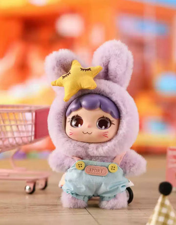 Purple Doll Keychain Toy