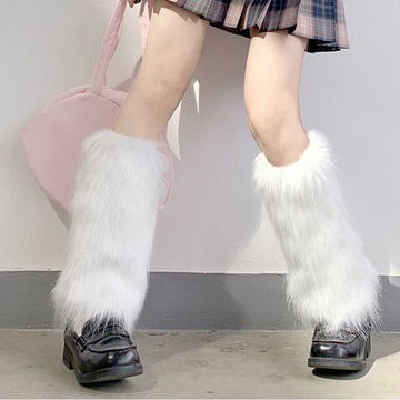 Fluffy Leg Warmers