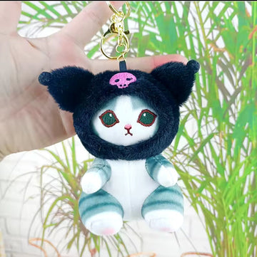 Soft Plush Keychain Cat Kuromi
