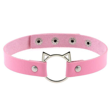 Pink "Kitten" Choker