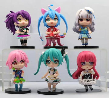 Set of Vocaloid Vocaloid v9 figures (6 pcs)