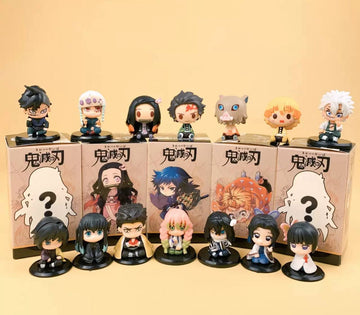 Random anime character figurine from "Demon Slayer"