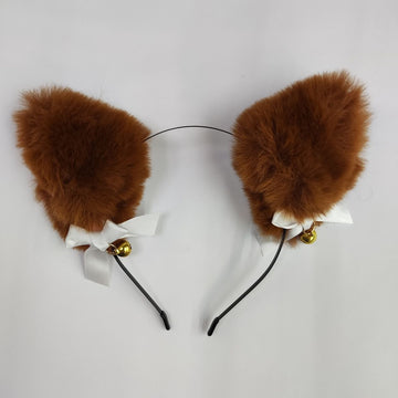 Dark Brown Ears for Quadrobics and Cosplay