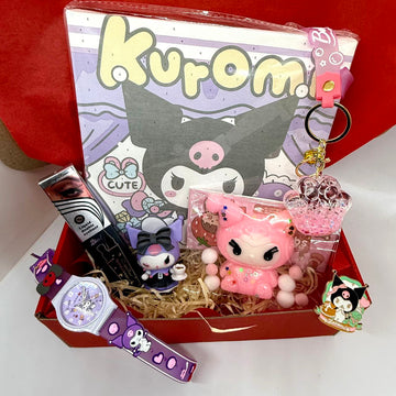 KuroMi Gift Set (picture, clock, tabasquish, badge, figurine, keychain, eyeliner)
