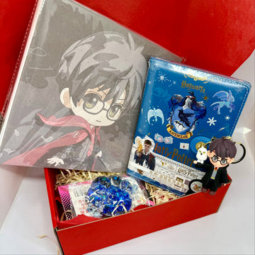 Harry Potter Gift Set (notebook + Marauder's Map + Hogwarts tickets, keychain, picture, squish)