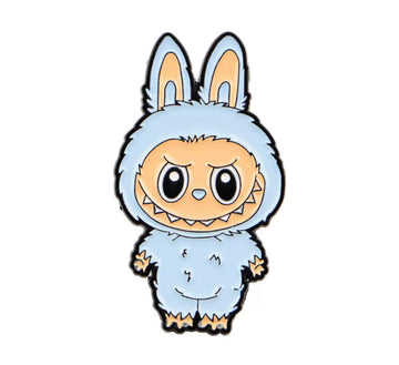 Metal Badge Labubu (Labubu) White
