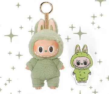 Labubu Keychain Figurine (Labubu) Green